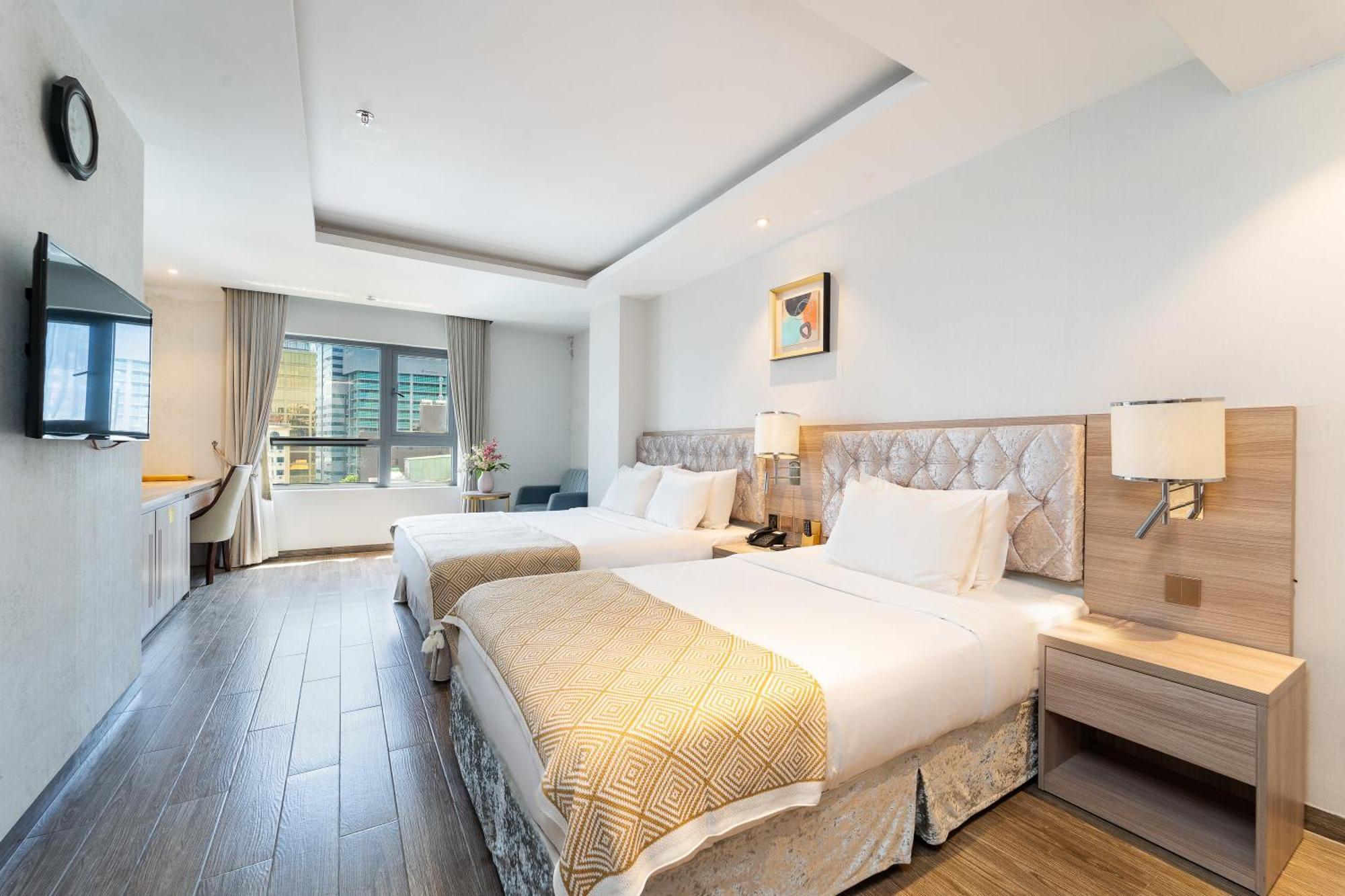 Nicecy Hotel Suites & Spa โฮจิมินห์ซิตี้ ภายนอก รูปภาพ