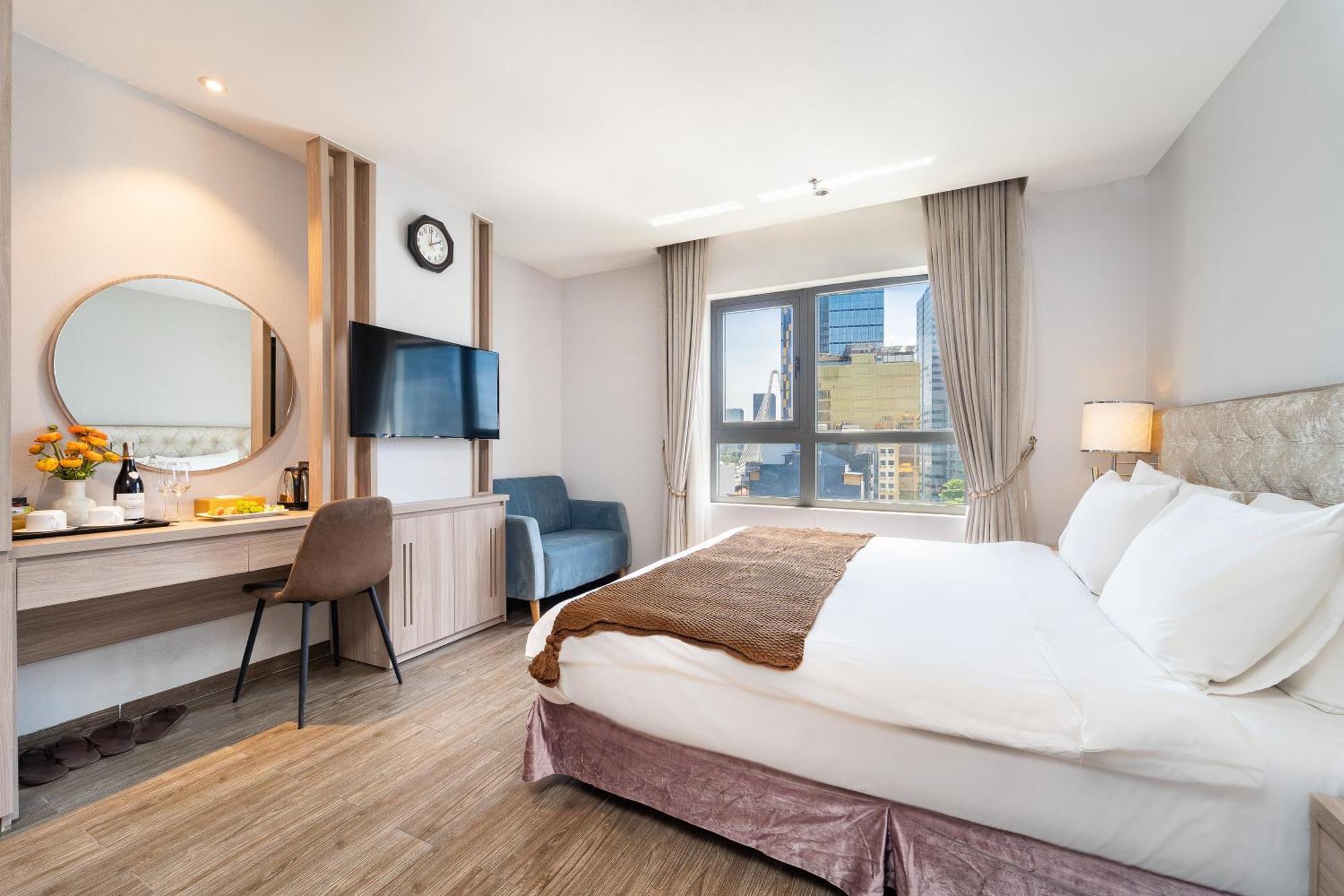 Nicecy Hotel Suites & Spa โฮจิมินห์ซิตี้ ภายนอก รูปภาพ